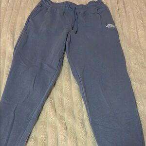 The North Face Blue Jogger Sweatpants with Elastic Waistband